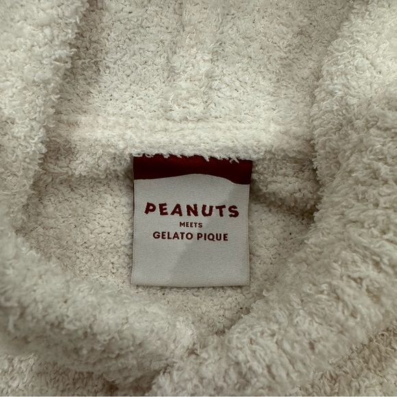 Gelato Pique PBNT215444 Peanuts Snoopy Panel Jacquard Baby Poncho - Picture 3 of 6